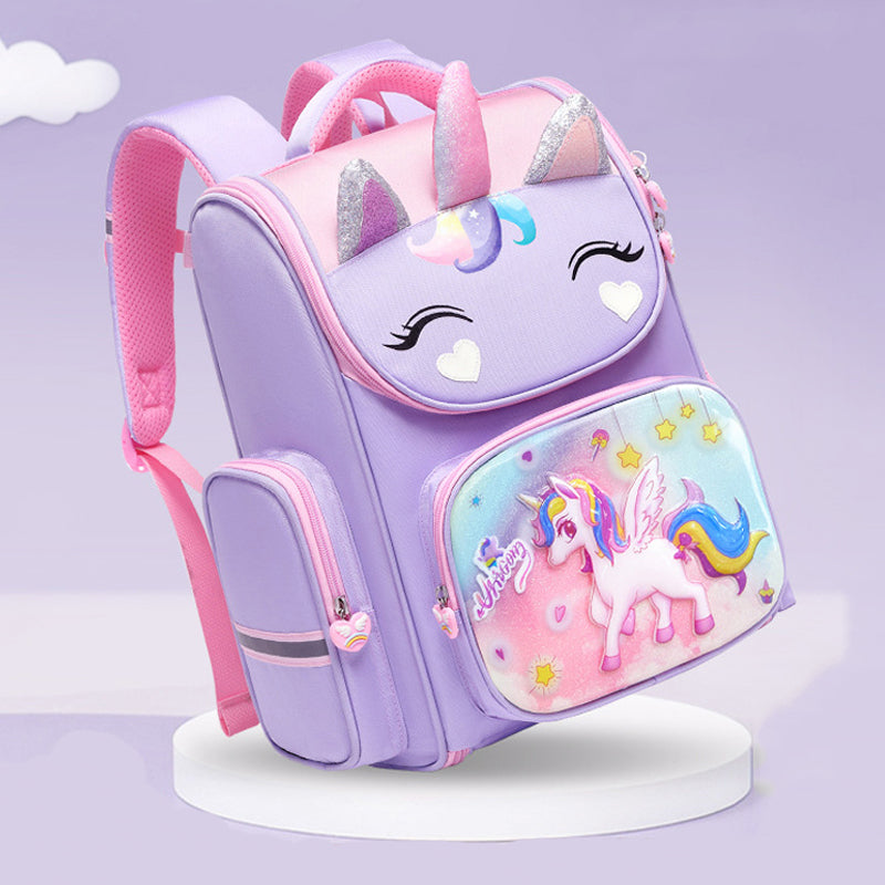 Cartable Licorne avec Corne et Oreilles