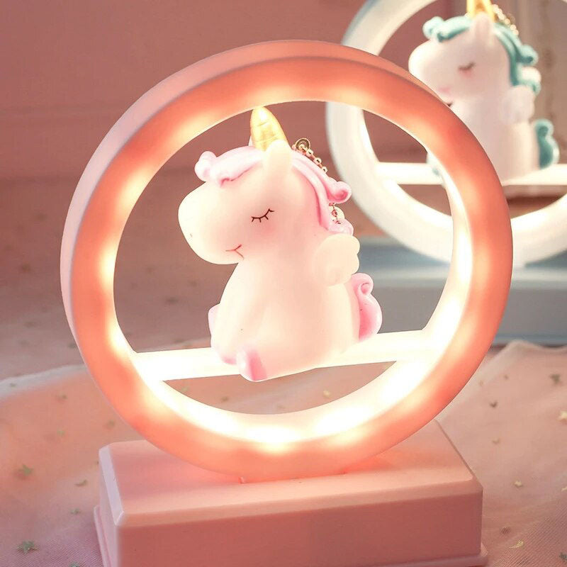 lampe LED licorne