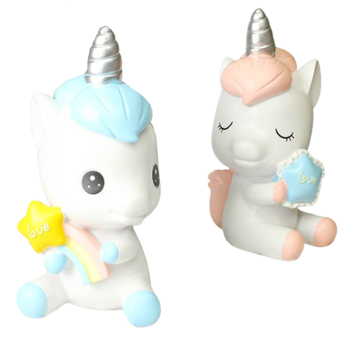 Licorne tirelire Love