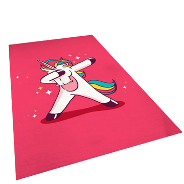 Tapis licorne qui dab