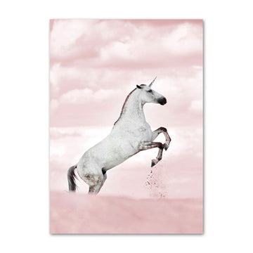 Poster géant licorne