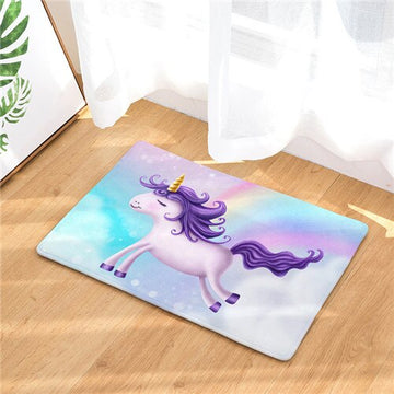 Tapis de bain licorne