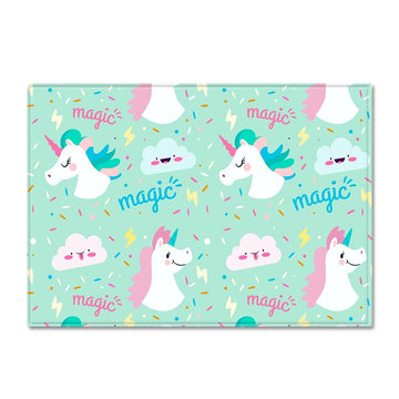 Tapis licorne pour chambre bébé