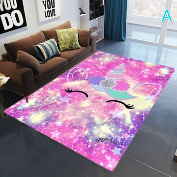 Tapis de chambre licorne