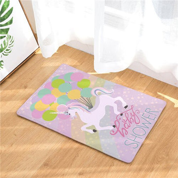 Tapis d'entrée licorne