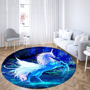 Tapis licorne classique chic