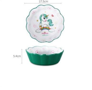 Assiette licorne en mélamine - Licorne
