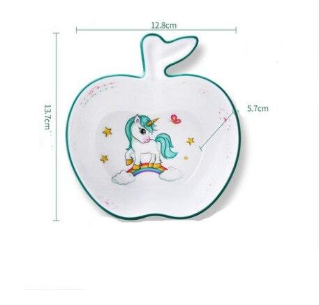 Assiette licorne en mélamine - Licorne