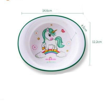 Assiette licorne en mélamine - Licorne