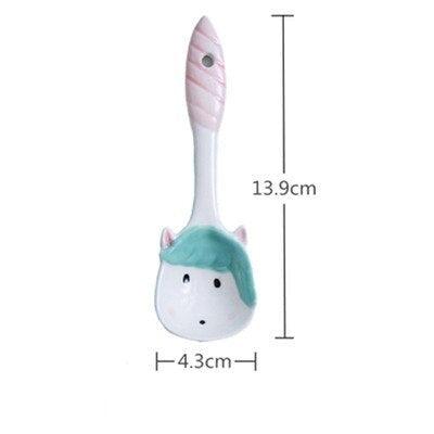 Assiette licorne en porcelaine - Licorne