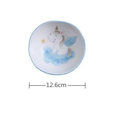 Assiette licorne en porcelaine - Licorne