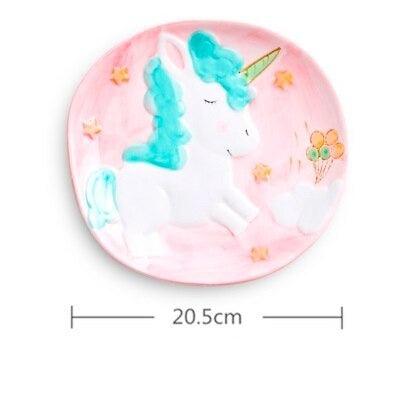 Assiette licorne en porcelaine - Licorne