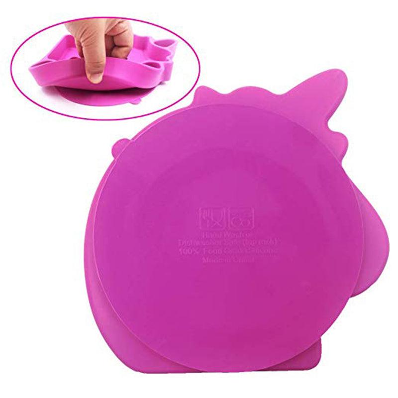 Assiette licorne en silicone pour bébé - Licorne