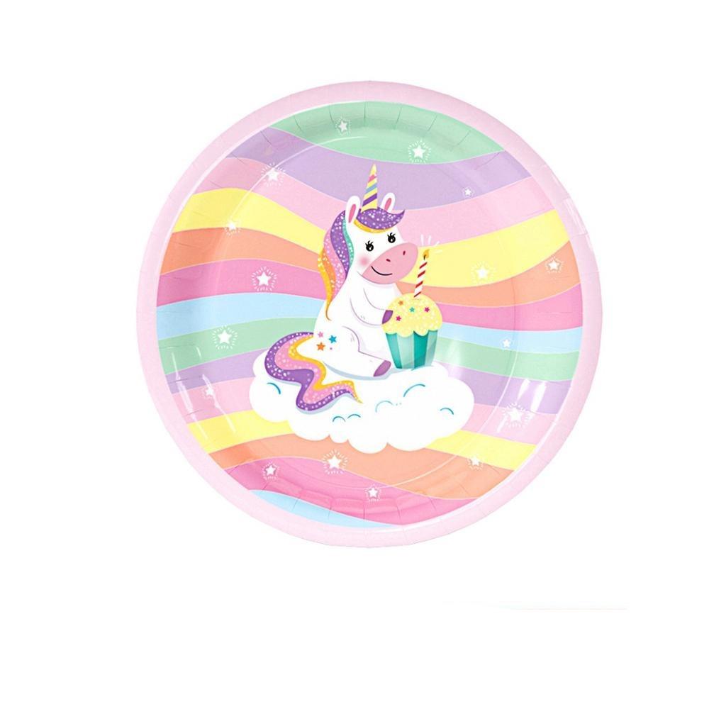 Assiette licorne gourmande