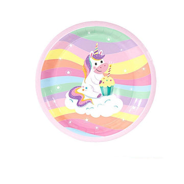 Assiette licorne gourmande