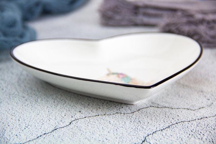 Assiette licorne Saint Valentin - Licorne