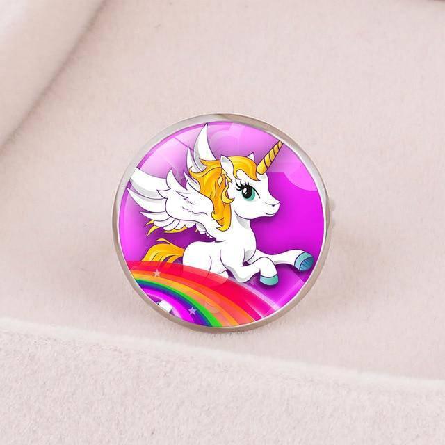 Bague Licorne Enfant - Une Licorne