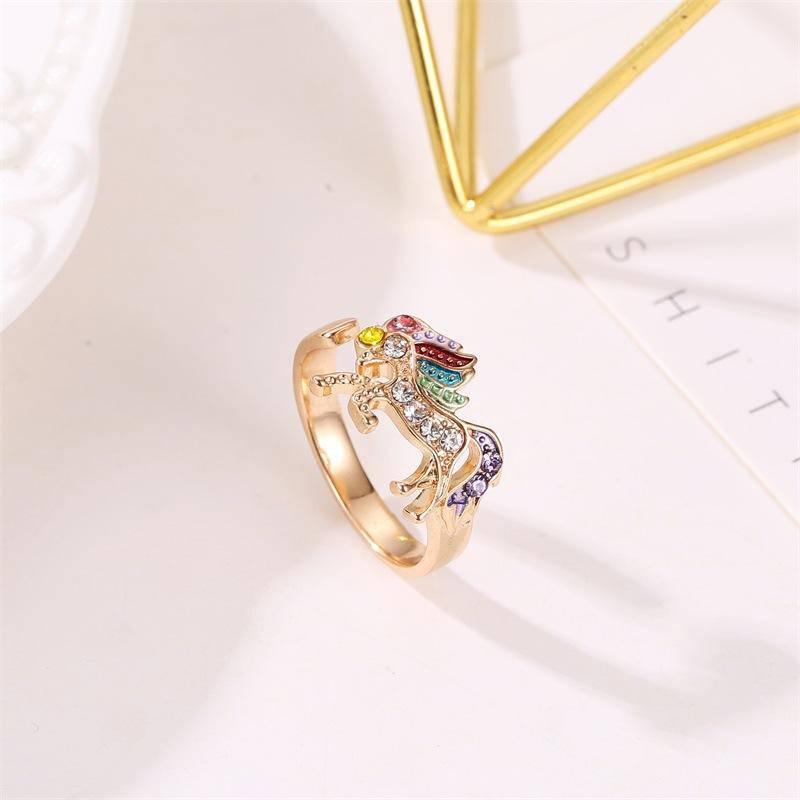 Bague Licorne Or - Une Licorne