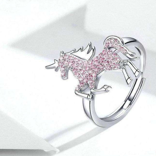 Bague Licorne Zircon - Une Licorne