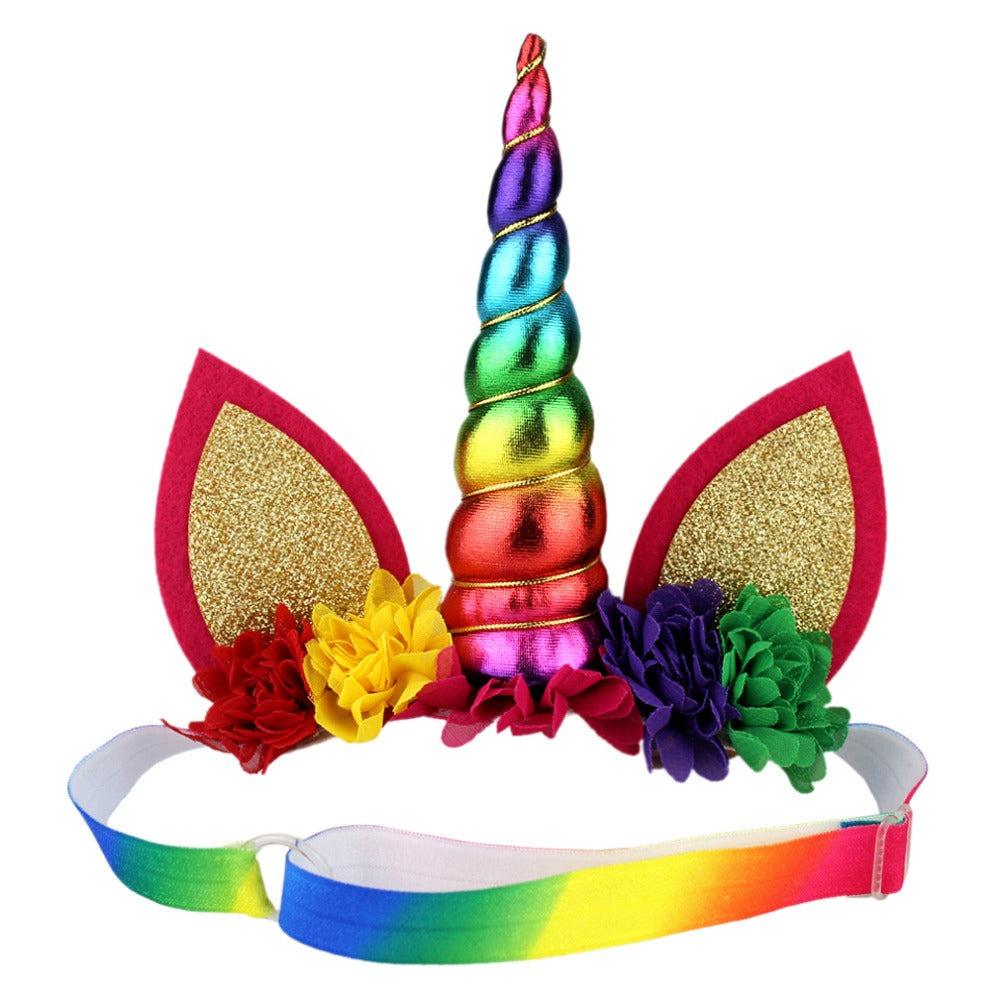 Bandeau ajustable licorne