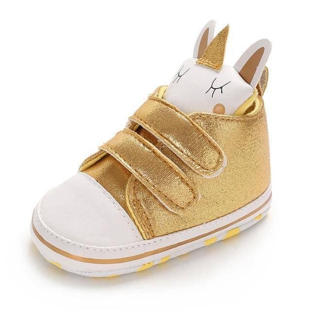 Baskets Licorne Scratch Bébé - Une Licorne