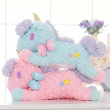 Boite à Mouchoirs Licorne<br> En Peluche - Une Licorne
