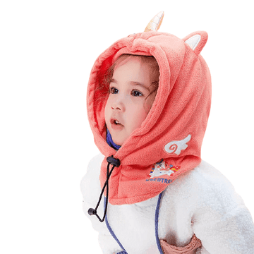 Bonnet Cagoule Licorne Rose - Une Licorne