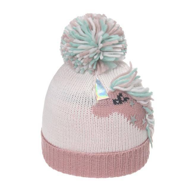 Bonnet De Ski Licorne Pour Femme Et Adolescente - Une Licorne