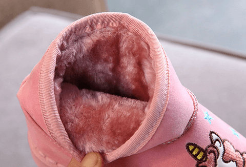 Boots licorne fourrue