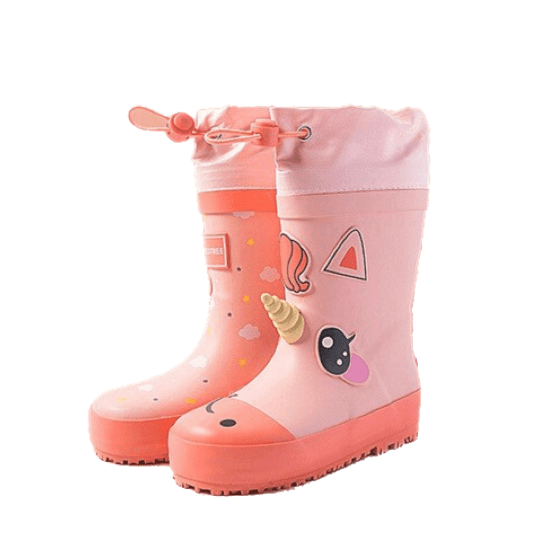 Bottes de pluie fille licorne