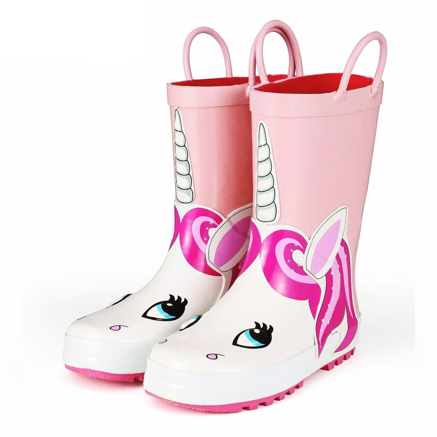 Bottes de pluie licorne Kawaii