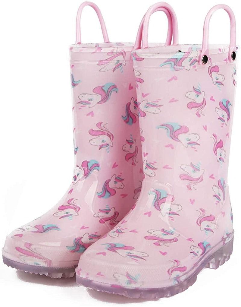 Bottes de pluie licorne lumineuses - Licorne