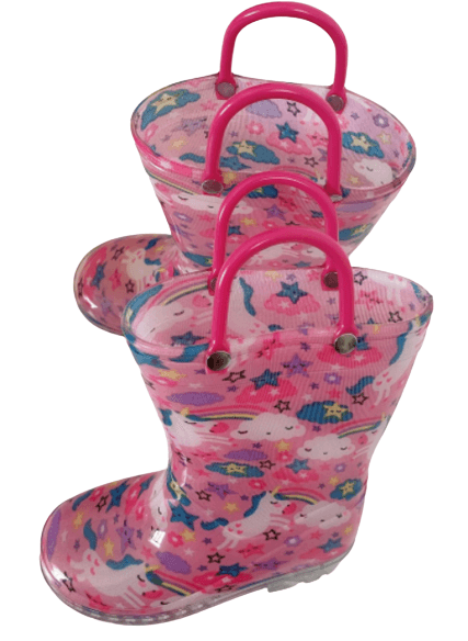 Bottes de pluies licorne fuchsia - Licorne