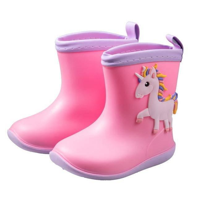 Bottes Licorne <br> Pluie Roses - Une Licorne
