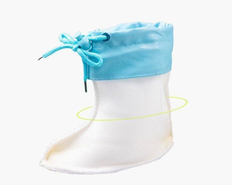 chausson interieur Bottes Licorne Pluie Roses