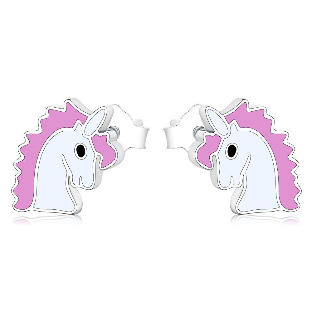 Boucle d'Oreilles Licorne<br> Femme - Une Licorne