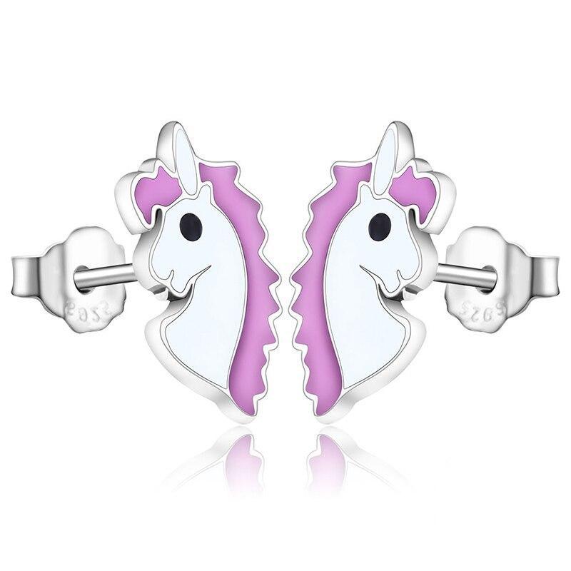 Boucle d'Oreilles Licorne<br> Femme - Une Licorne