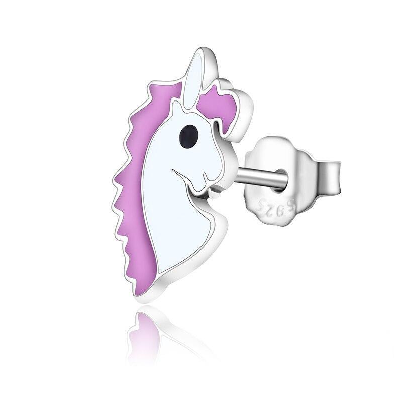 Boucle d'Oreilles Licorne<br> Femme - Une Licorne