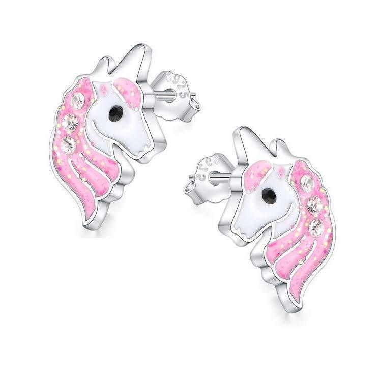 Boucles d'Oreilles Licorne<br> Enfant - Une Licorne
