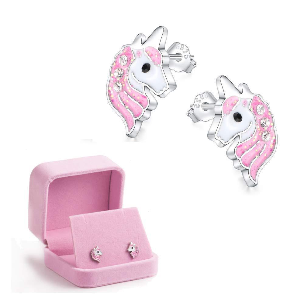 Boucles d'Oreilles Licorne<br> Enfant - Une Licorne