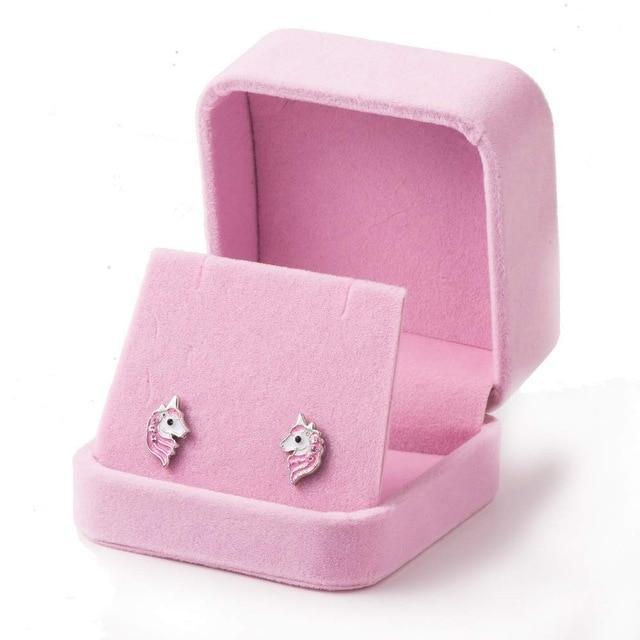 Boucles d'Oreilles Licorne<br> Enfant - Une Licorne