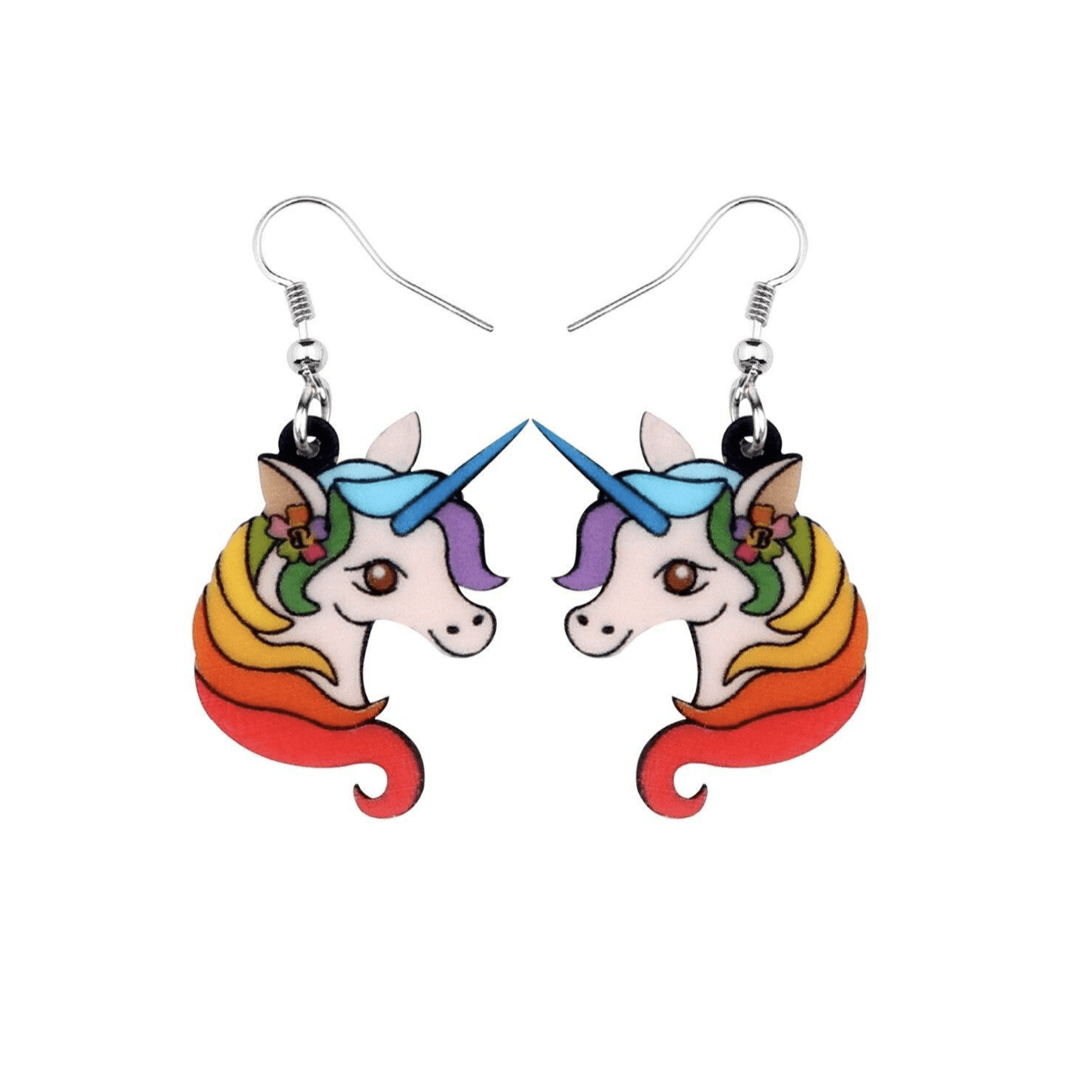 Boucles d'Oreilles Licorne<br> Enfant - Une Licorne