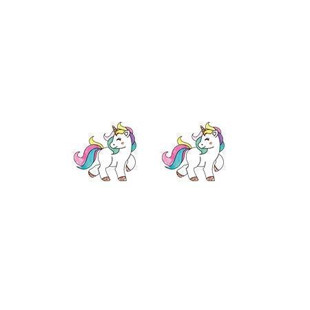Boucles d'Oreilles Licorne<br> Qui Marche - Une Licorne