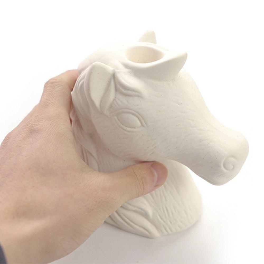 Bougie avec une licorne - Licorne