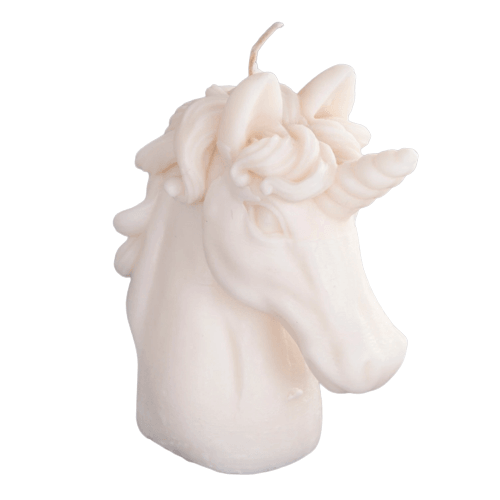 Bougie d'anniversaire cheval licorne