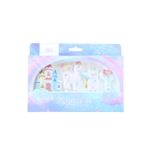 Bougie surprise licorne lumineuse