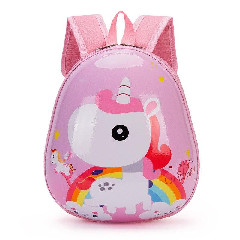 Boys Girls Unicorn Lovely Princess Backpacks 2022 New Cartoon Children Eggshell School Bags In Kindergarten Kids Snacks Bag Gift - Licorne