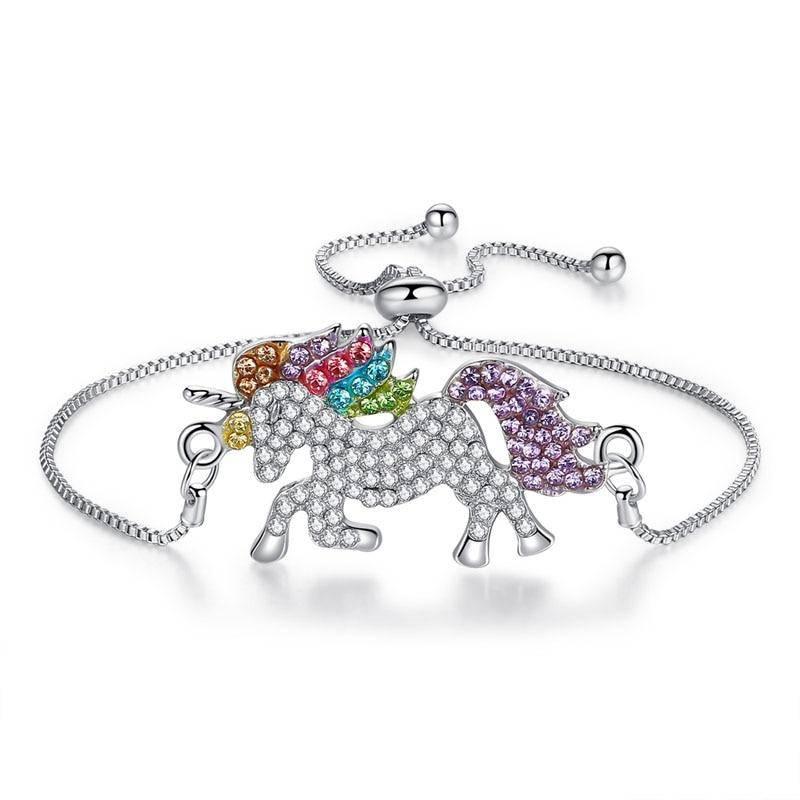 Bracelet Animal Licorne Argent - Une Licorne