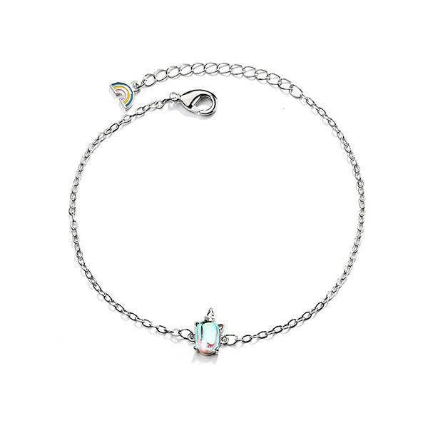 Bracelet Licorne Argent - Une Licorne