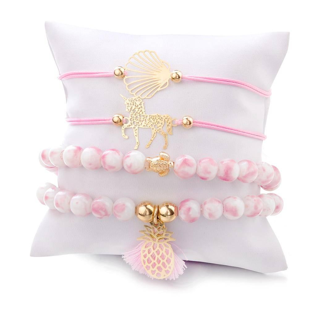 Bracelet Licorne Breloques - Une Licorne